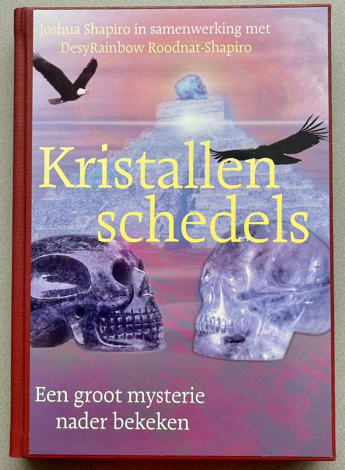 Joshua Shapiro - Kristallen schedels - Hardcover!, Achtergrond en Informatie, Joshua Shapiro, Ophalen of Verzenden, Zo goed als nieuw