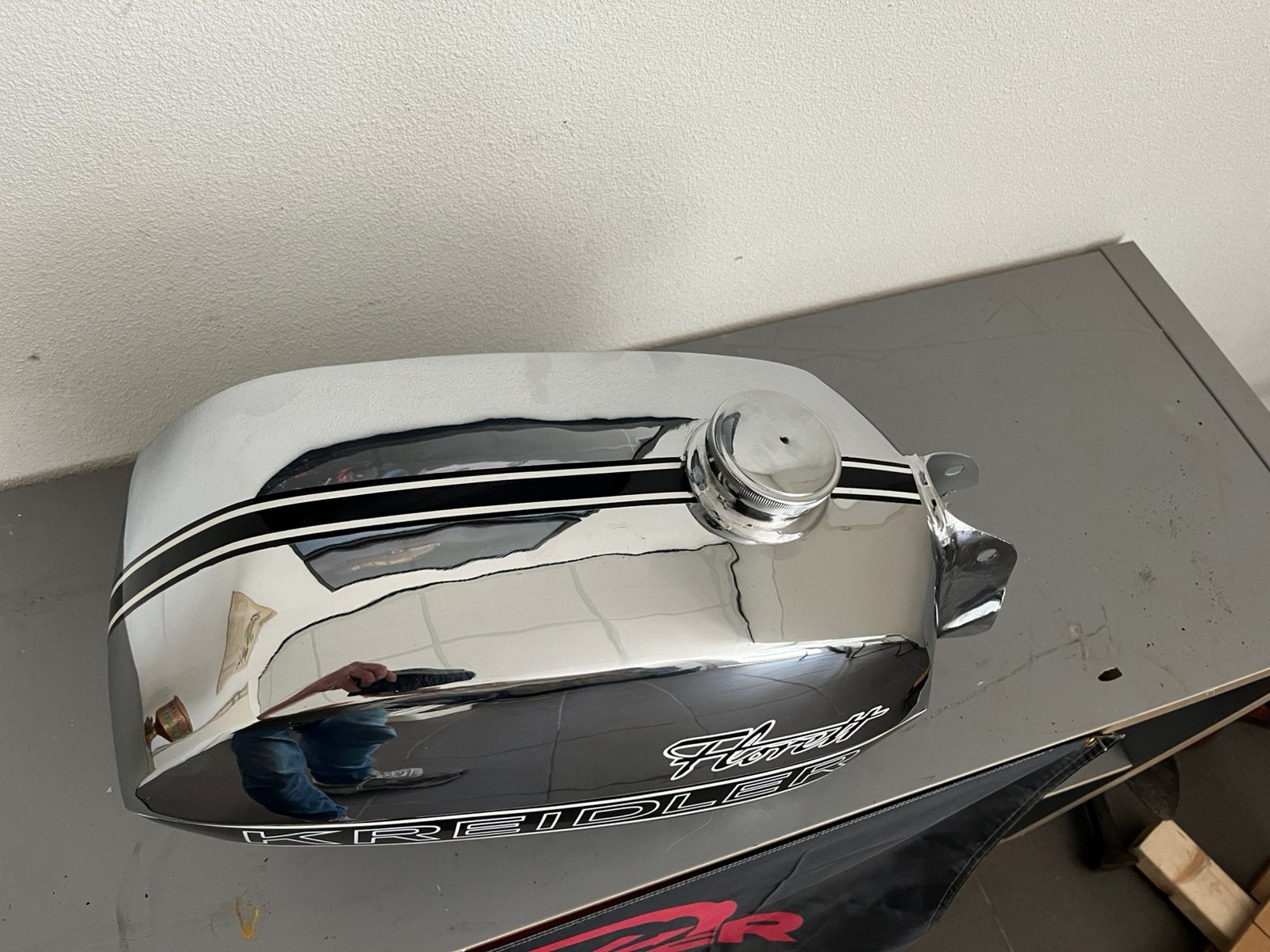 Kreidler bloktank chroom nieuw, Ophalen of Verzenden, Nieuw, Tank
