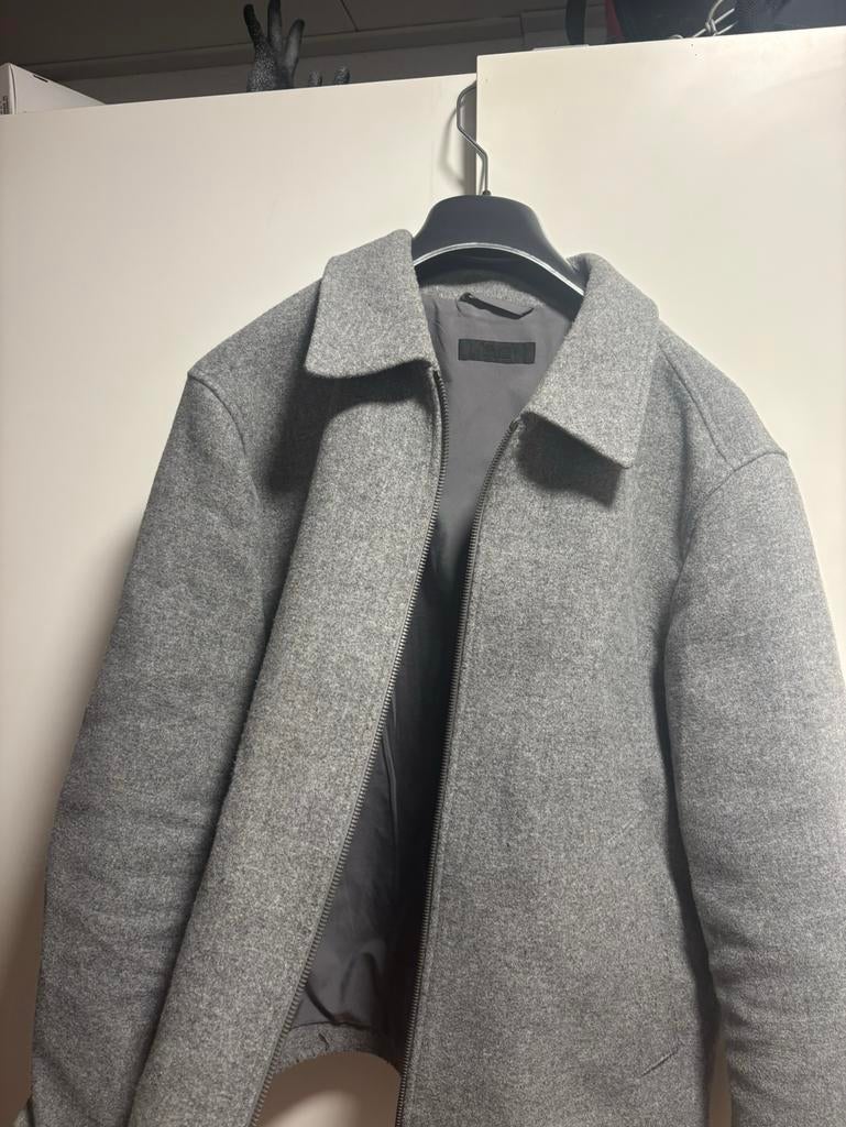 Uniqlo jas maat S, Kleding | Heren, Verzenden, Zo goed als nieuw, Maat 46 (S) of kleiner, Grijs