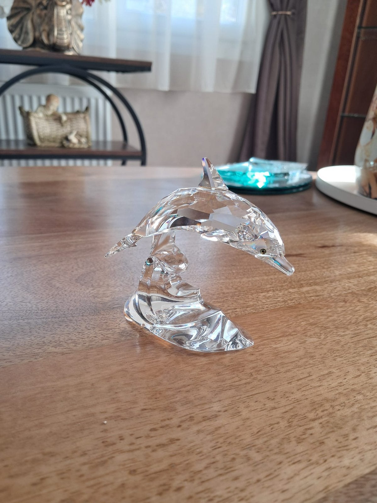 Swarovski Dolfijn, Ophalen of Verzenden, Zo goed als nieuw, Figuurtje