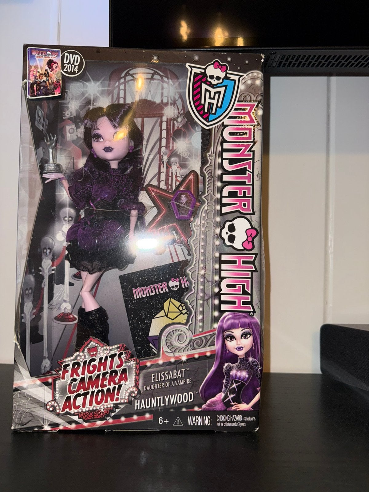 Elissabat Monster high, Ophalen of Verzenden, Zo goed als nieuw