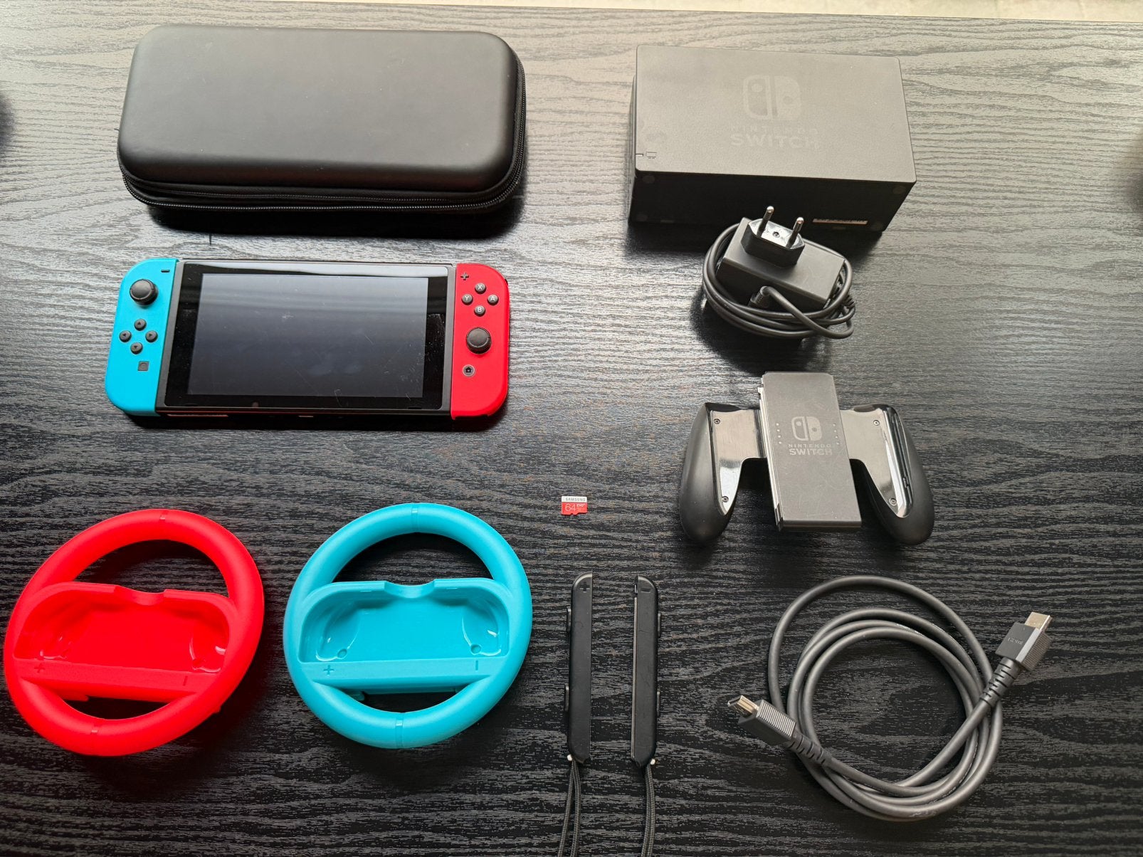 Nintendo Switch v2 | Compleet | Vele Accessoires | Spellen, Switch 2019 Upgrade, Met 2 controllers, Ophalen of Verzenden, Zo goed als nieuw