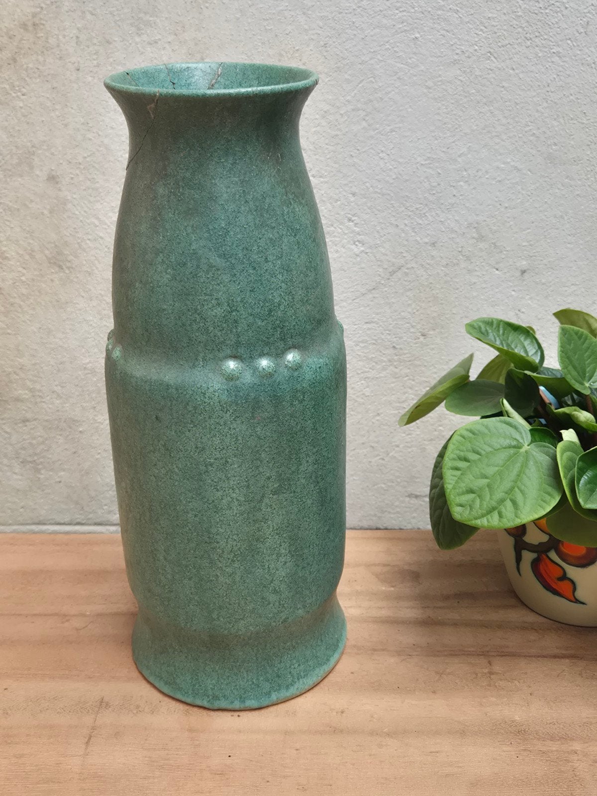 Art Deco vaas - W.C. Brouwer Nederlands Keramiek, Antiek en Kunst, Ophalen of Verzenden