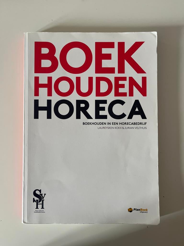 Boekhouden horeca, 33 - 40 uur, Vanaf 10 jaar, Overige vormen