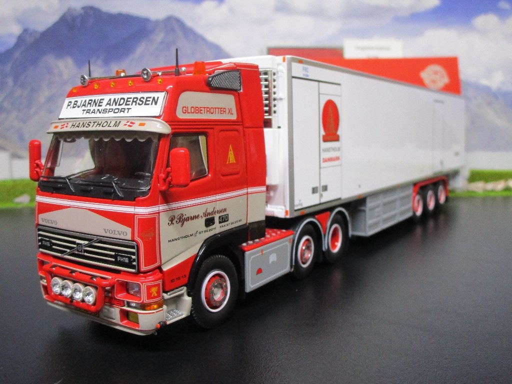 tekno 86658 p.bjarne andersen volvo fh16 globetrotter xl 6x2, Hobby en Vrije tijd, Ophalen of Verzenden, Nieuw, Bus of Vrachtwagen