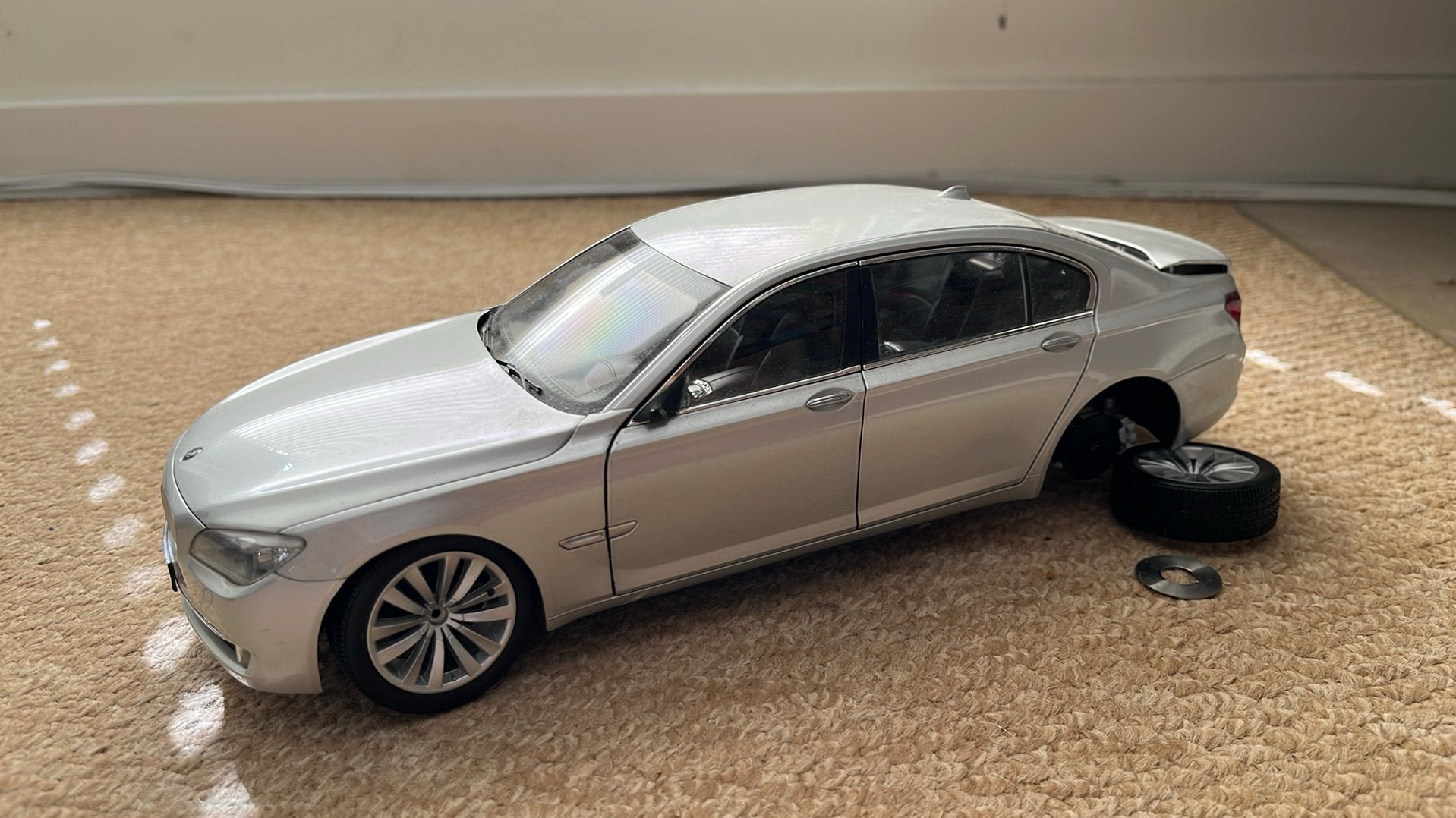 Kyosho - BMW 7 serie 1:18, Ophalen of Verzenden, Gebruikt, Kyosho