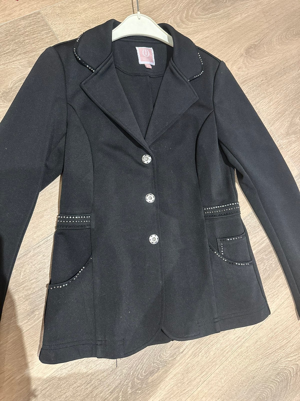 Wedstrijdjasje imperial riding zwart, Dieren en Toebehoren, Paardrijkleding, Ophalen of Verzenden, Zo goed als nieuw, Dressuur