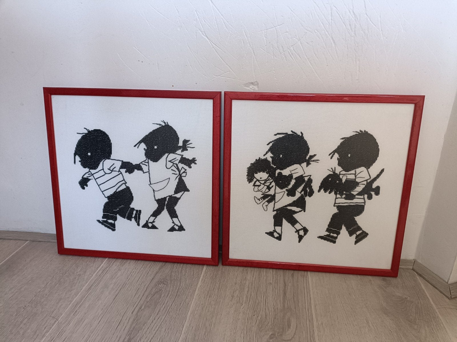 Jip en Janneke schilderij, Ophalen of Verzenden, Zo goed als nieuw