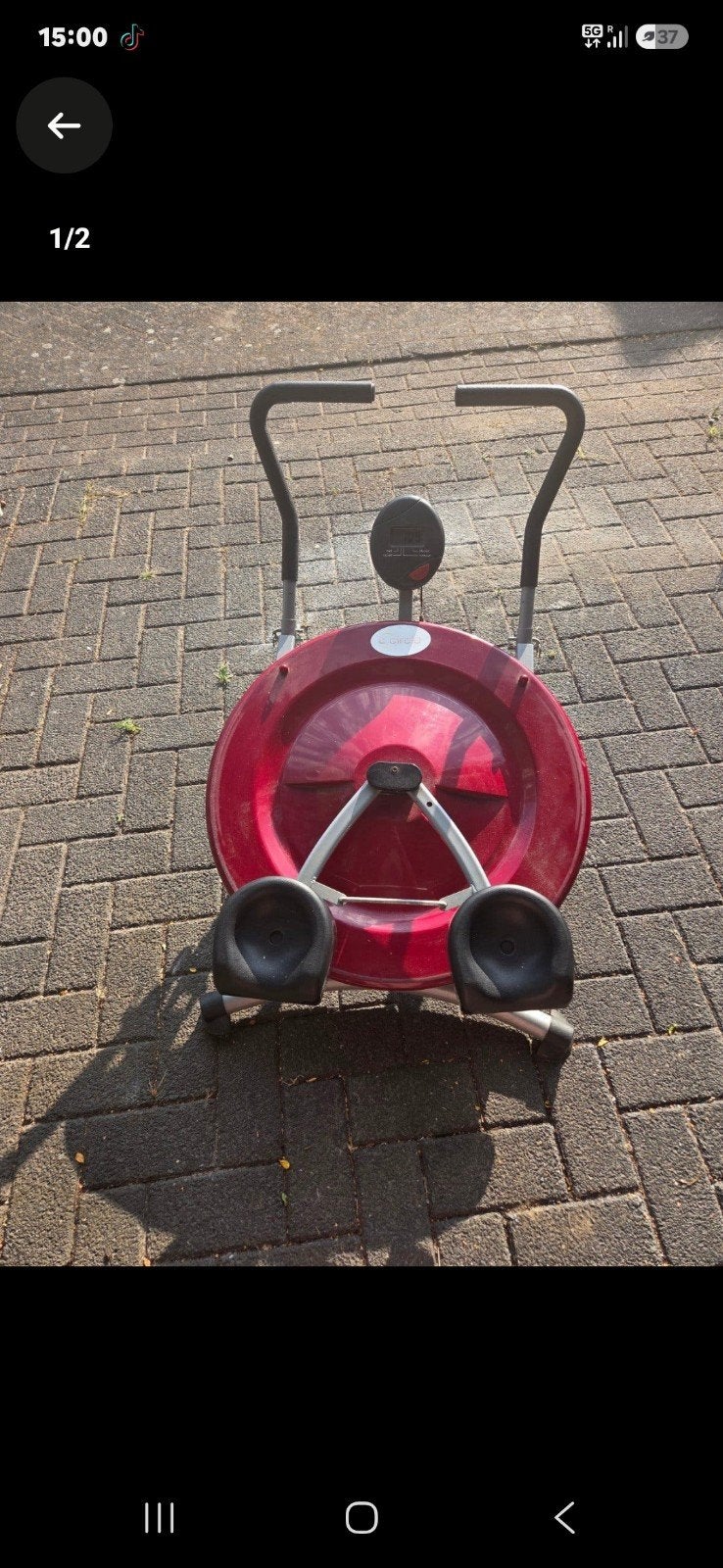 Ab Circle Pro Buikspiertrainer met Digitaal Display, Ophalen, Gebruikt, Overige typen, Metaal
