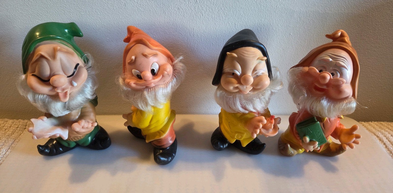 Vintage Sneeuwwitje & 7 Dwergen Collectible figuren - 12st., Verzamelen, Verzenden, N, N, N