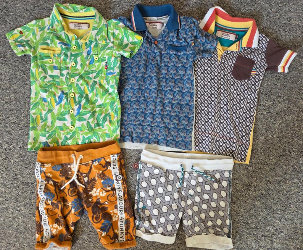 4funkyflavours, 4 funky flavours, 4ff zomerpakket 110-116, Kinderen en Baby's, Kinderkleding | Maat 110, Ophalen of Verzenden