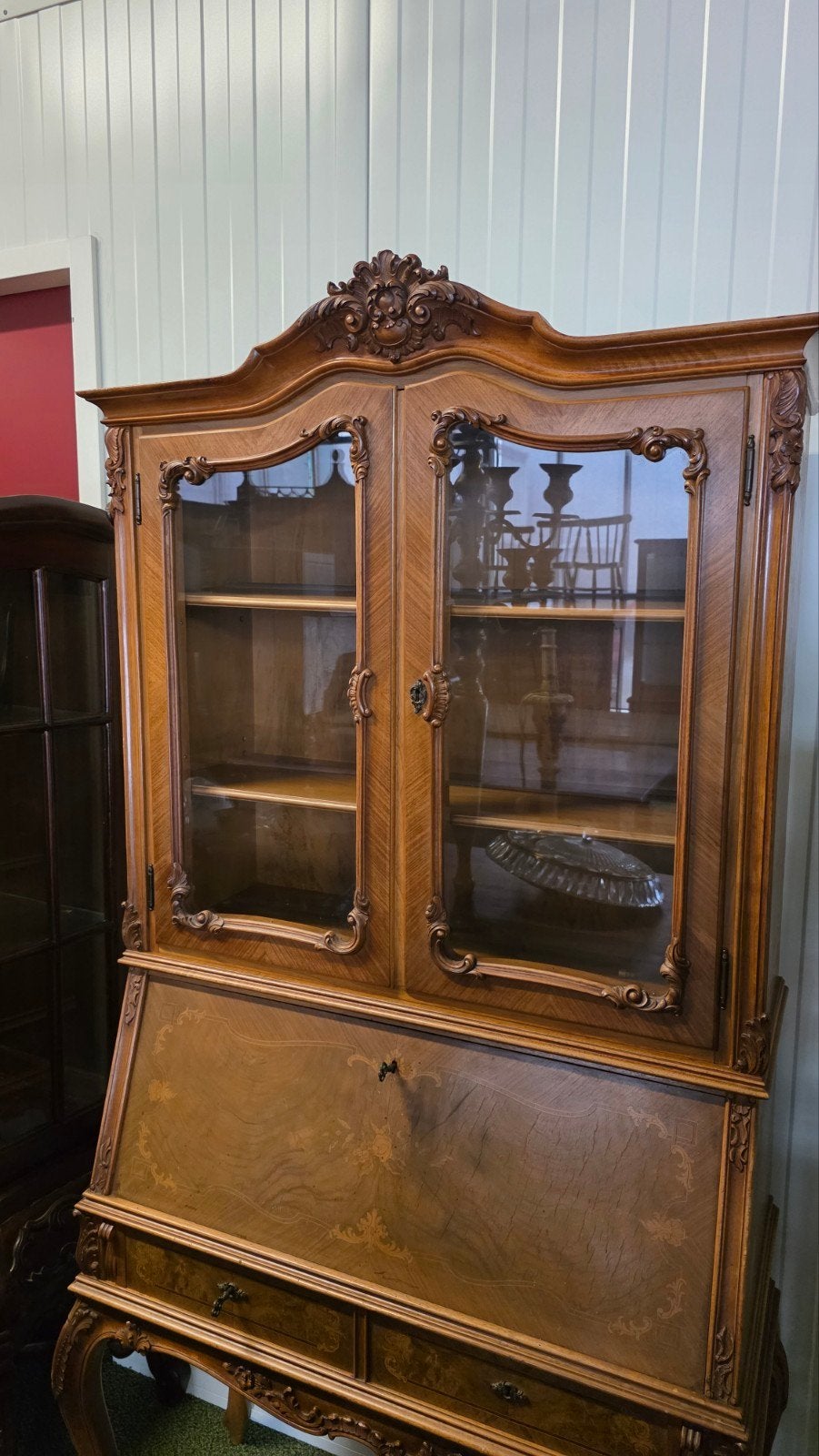 Bureau met opstand, Antiek en Kunst, Antiek | Meubels | Kasten, Ophalen