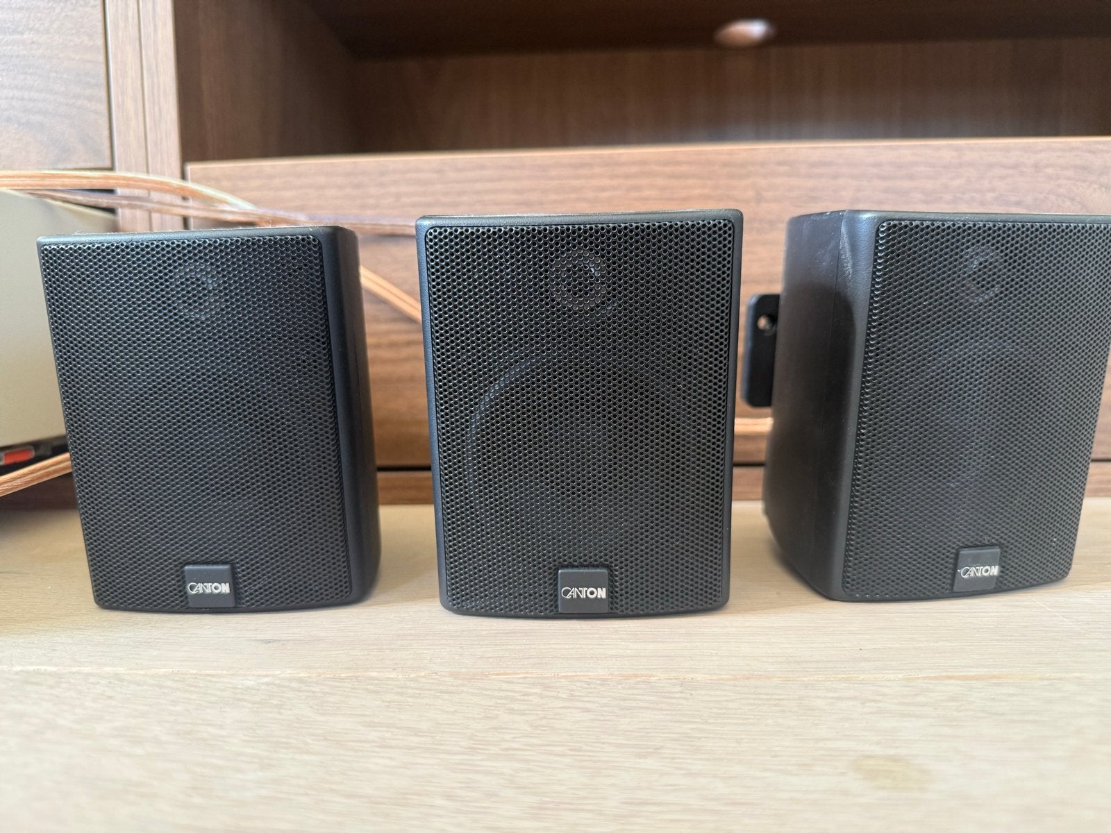 Canton Movie 120 MX - Compacte Satelliet Speakers (3 stuks), Gebruikt, Geschikt voor surround/home cinema, Minder dan 60 watt