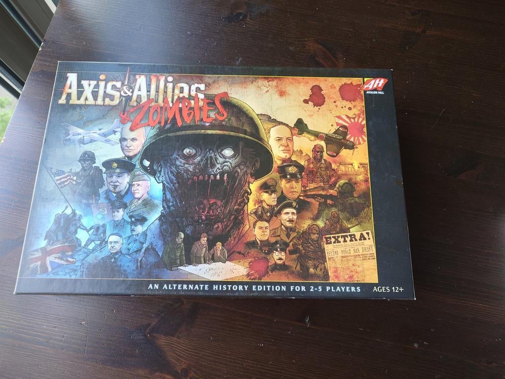 Axis & Allies & Zombies, Hobby en Vrije tijd, Gezelschapsspellen | Bordspellen, Ophalen of Verzenden