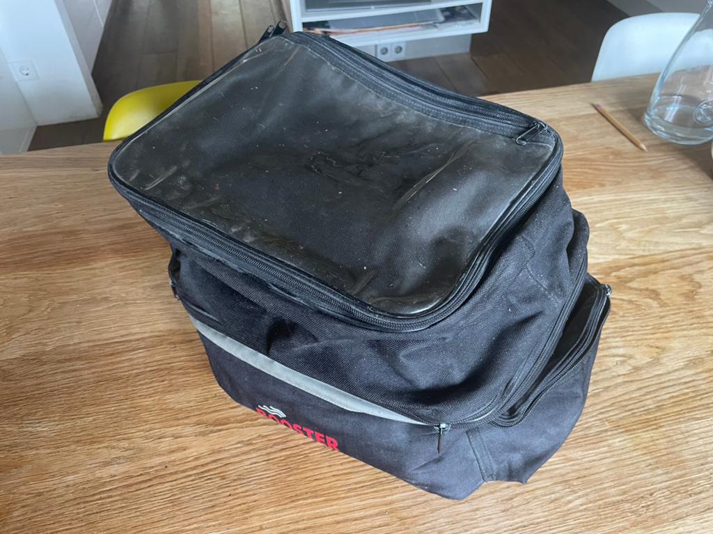 Booster dubbele tanktas met magneten, Motoren, Ophalen of Verzenden, Gebruikt