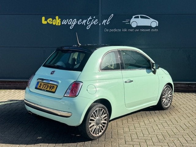 Fiat 500 0.9 TwinAir Turbo Cult *leder *climate *pano *16”, Auto's, Voorwielaandrijving, Gebruikt, Leder, Handgeschakeld
