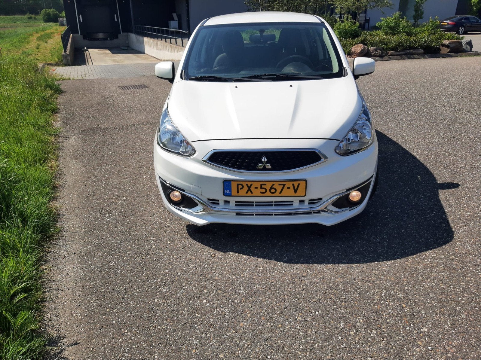 Mitsubishi Space Star 1.0 MPI 52KW 2017 Wit, Auto's, Mitsubishi, Voorwielaandrijving, Wit, Origineel Nederlands, Handgeschakeld