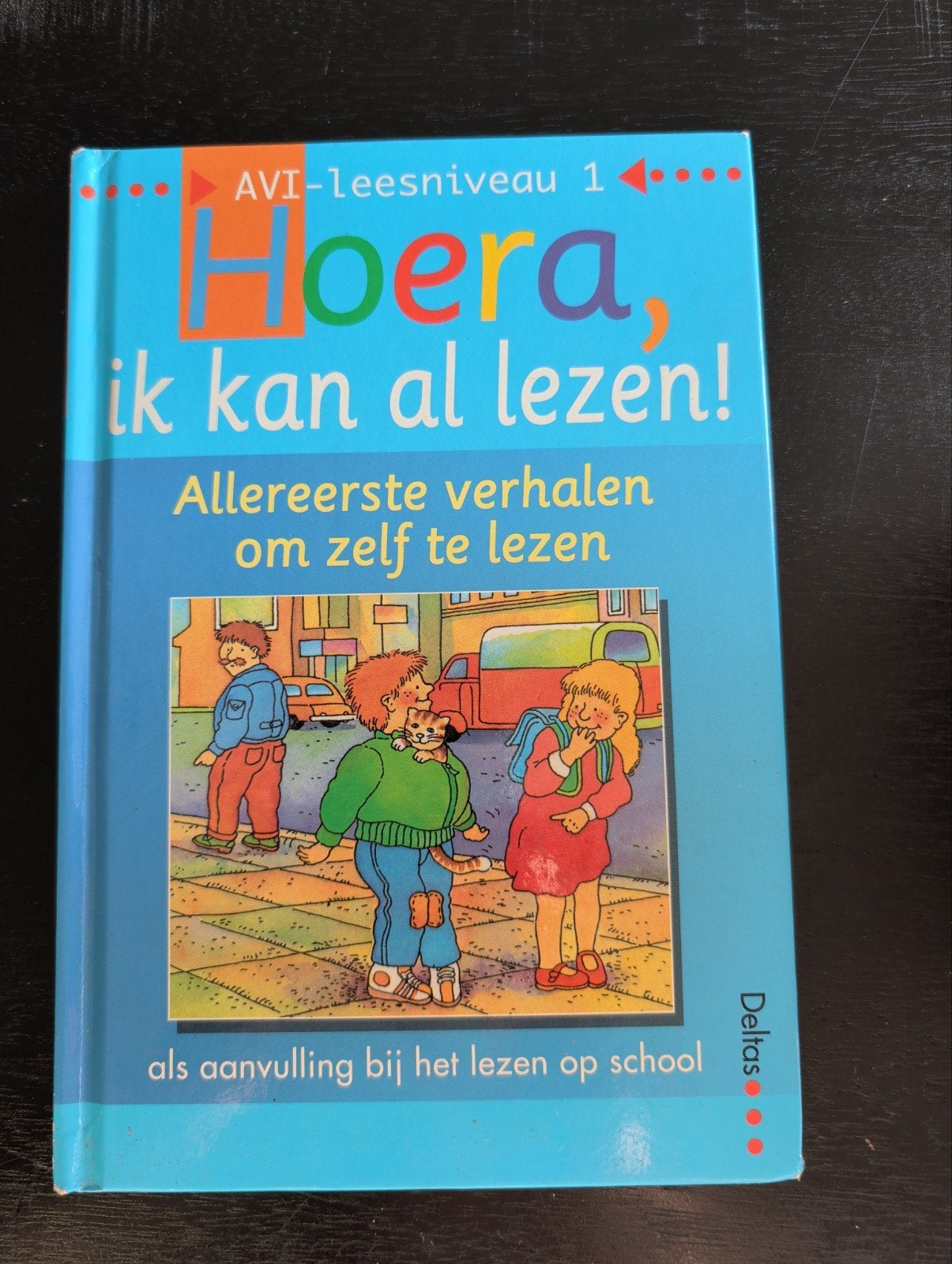 Hoera, ik kan al lezen! AVI-leesniveau 1 (avi Start, M3), Ophalen of Verzenden, Zo goed als nieuw, Kiet Verhoeff, Fictie algemeen
