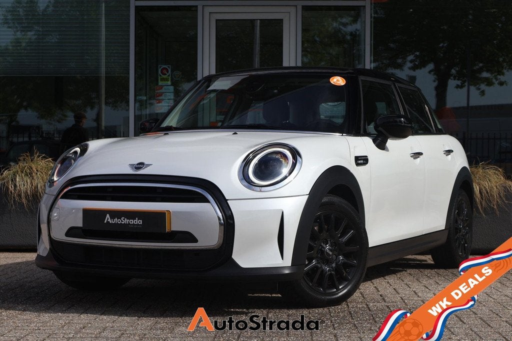 Mini Mini 5-Deurs (f55) 1.5 Camden Edition 136pk AUT I Clima, Auto's, Mini, Gebruikt, Met garantie (alle), Wit, Origineel Nederlands