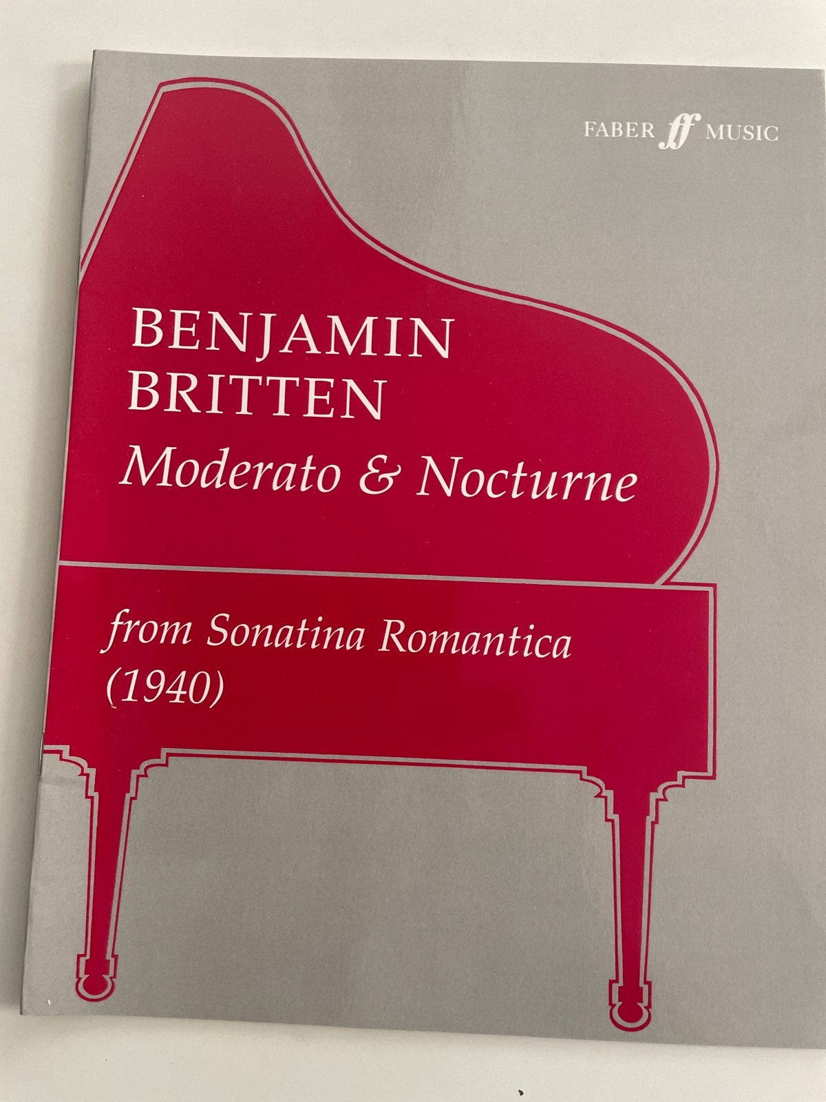 Benjamin Britten - Moderato & Nocturne (Pianomuziek), Klassiek, Ophalen of Verzenden, Zo goed als nieuw, Artiest of Componist