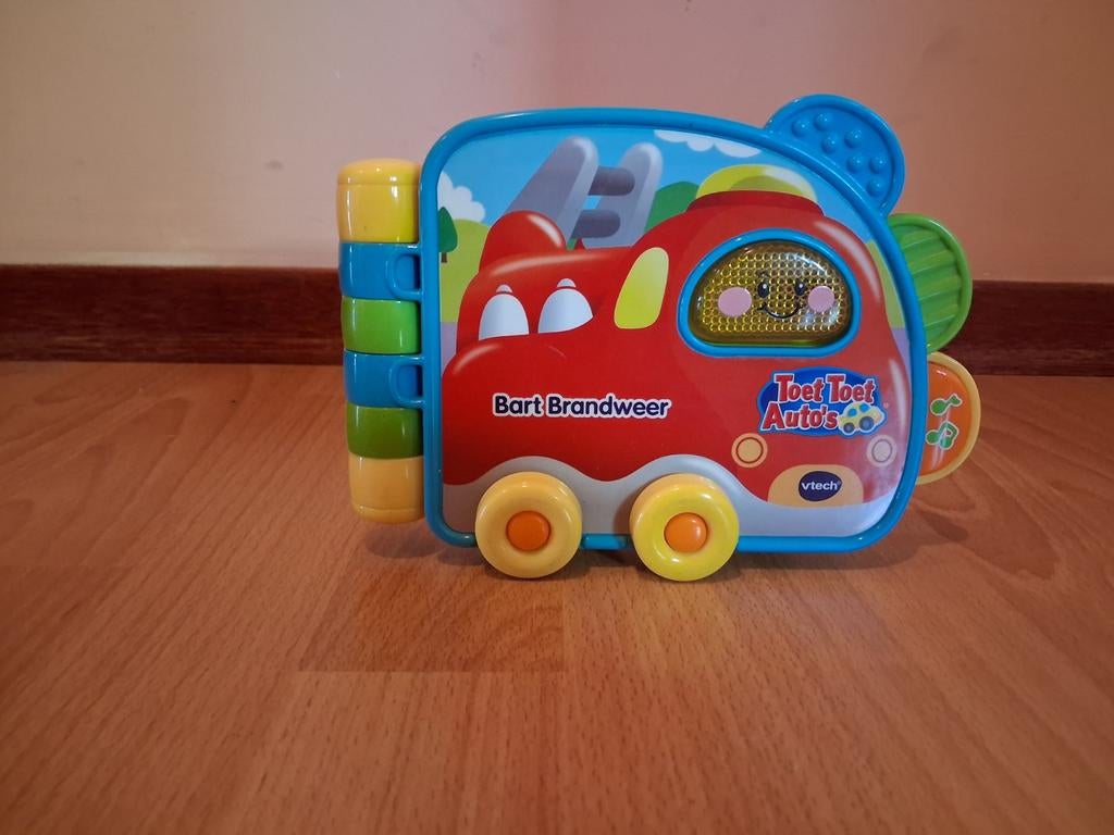 VTech Toet Toet Auto's Bart Brandweer boekje, Ophalen, Gebruikt, Overige typen, Met geluid