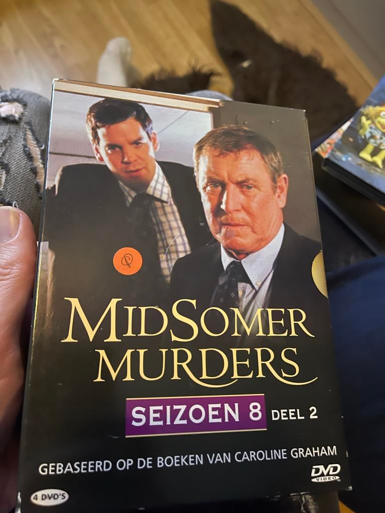Midsomer Murders Seizoen 8 Deel 2 DVD Boxset, Vanaf 12 jaar, Ophalen of Verzenden, Gebruikt, Detective en Krimi