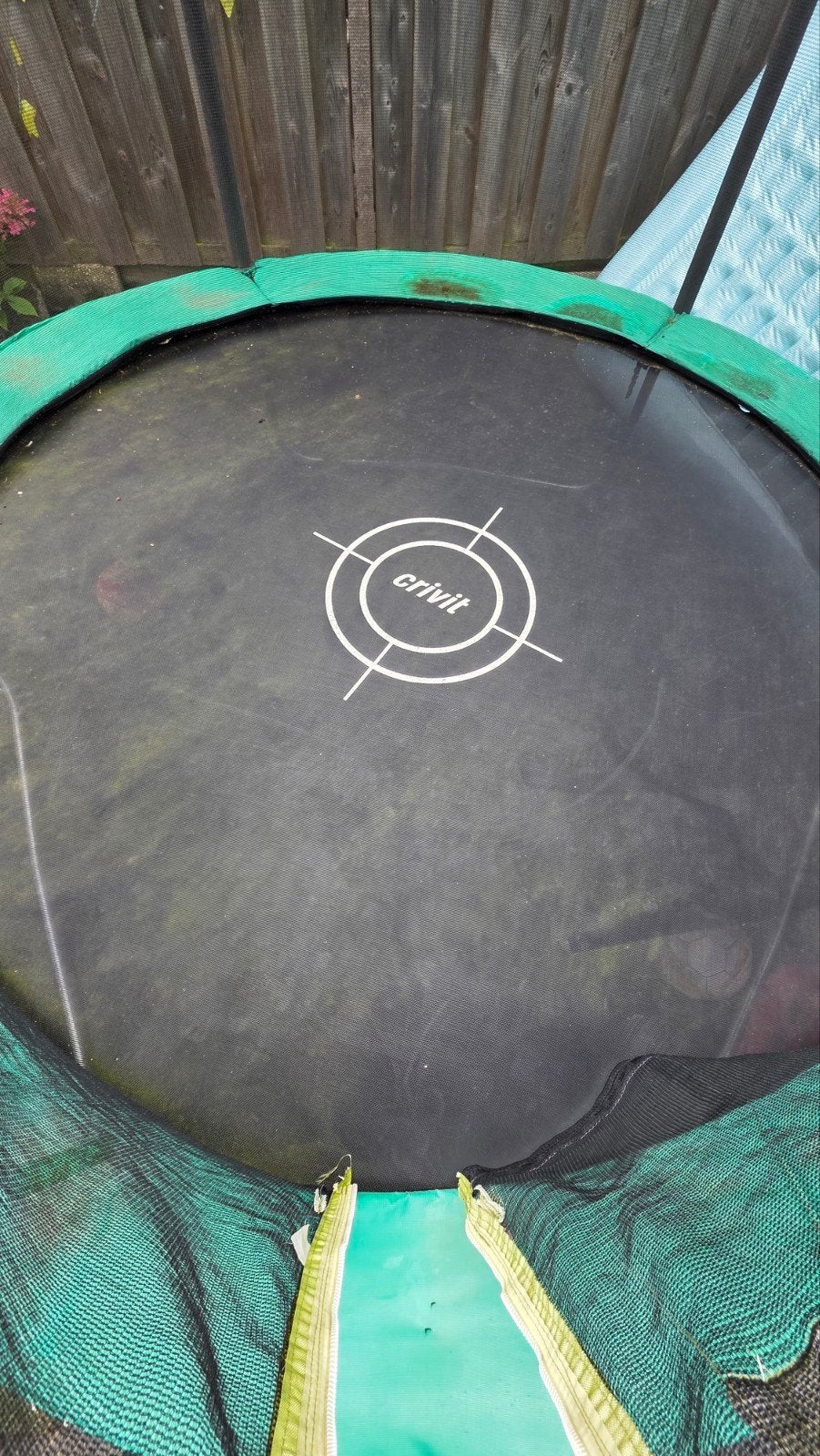 Crivit trampoline met veiligheidsnet, Ophalen, Zo goed als nieuw