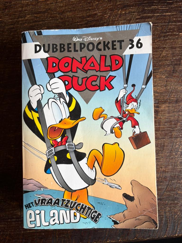 Donald Duck Dubbelpocket 24 & 36, Meerdere stripboeken, Ophalen of Verzenden, Gelezen