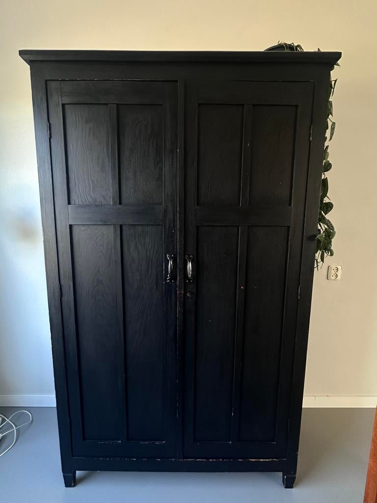 Retro buffetkast, Ophalen, 200 cm of meer, Minder dan 150 cm, Grenenhout