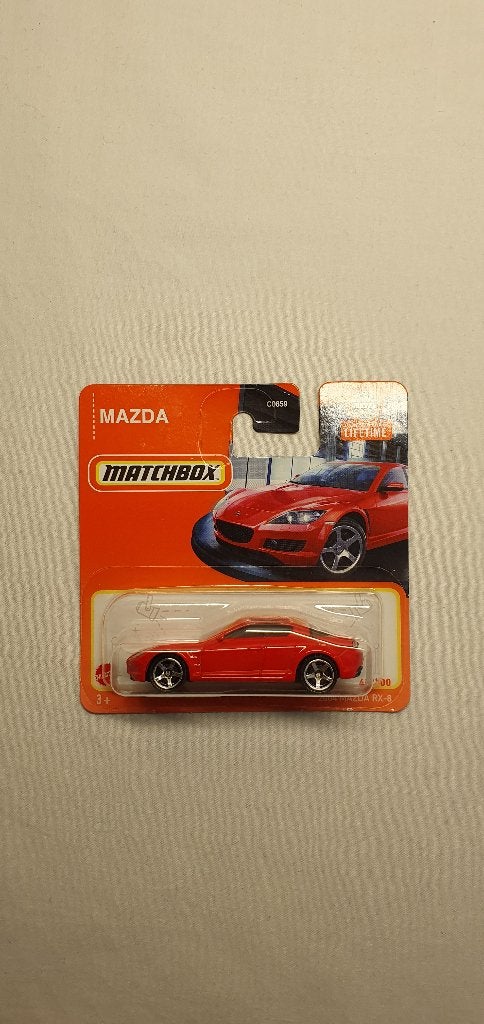 Matchbox 2004 Mazda RX-8 rood, Ophalen of Verzenden, Nieuw, Auto