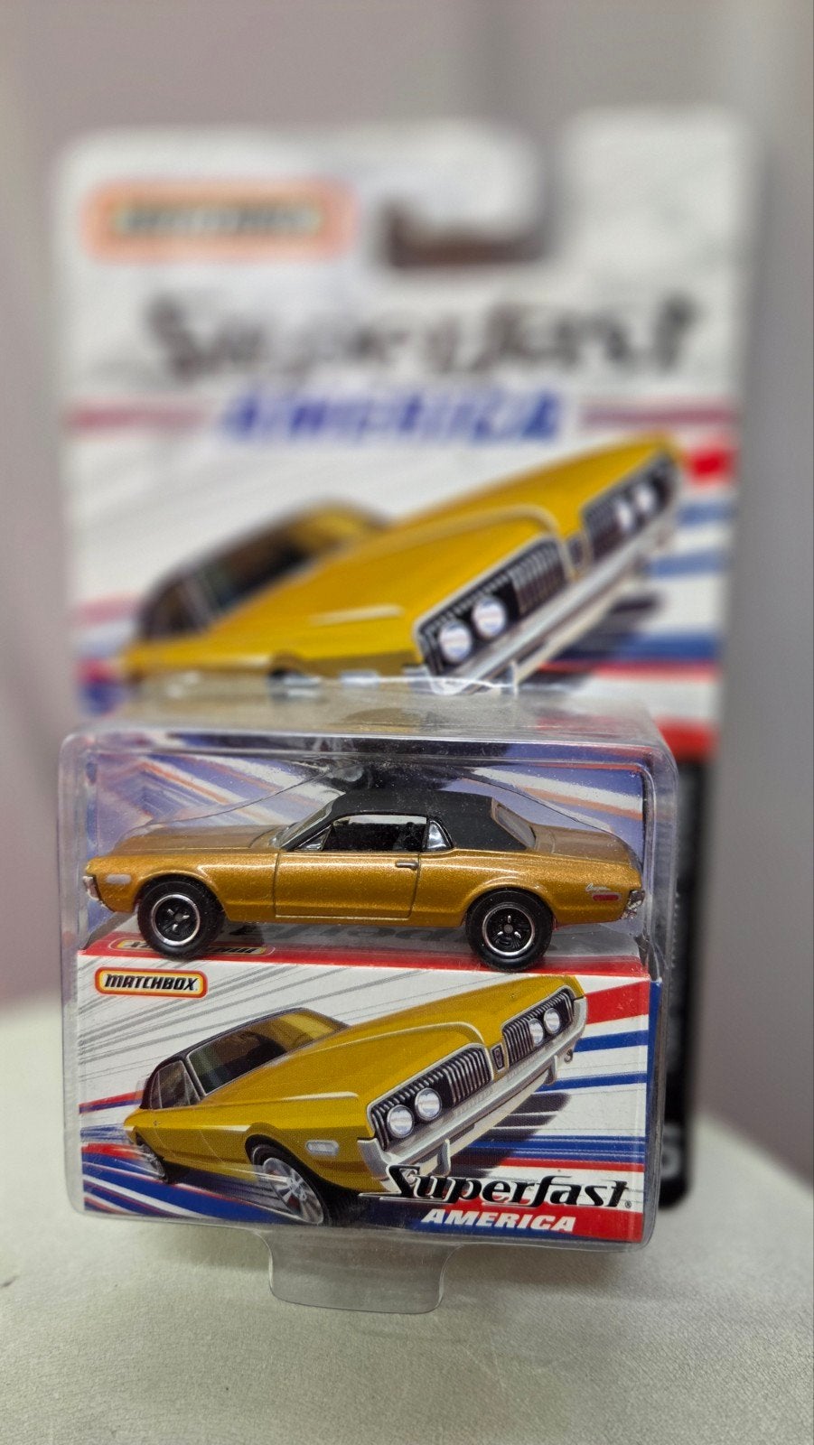 Matchbox Superfast America 1968 Mercury Cougar, Ophalen of Verzenden, Nieuw, Auto