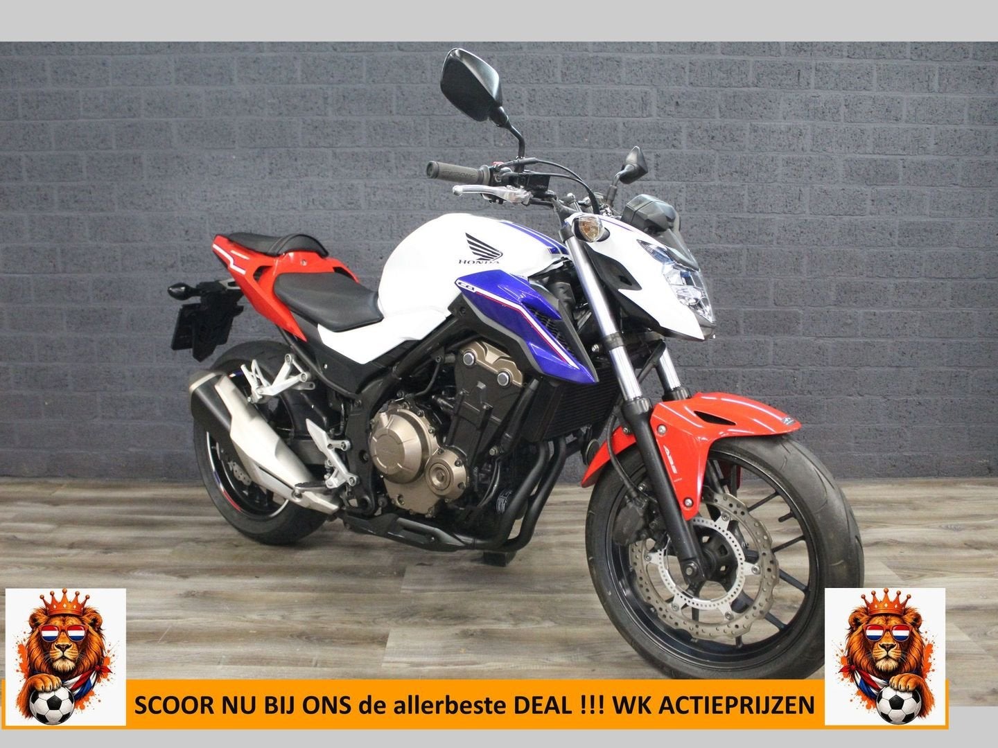 HONDA CB 500 F ABS (20172017) 37692Km 35KW A2 geschikt, 2 cilinders, HONDA, Bedrijf, Onbekend