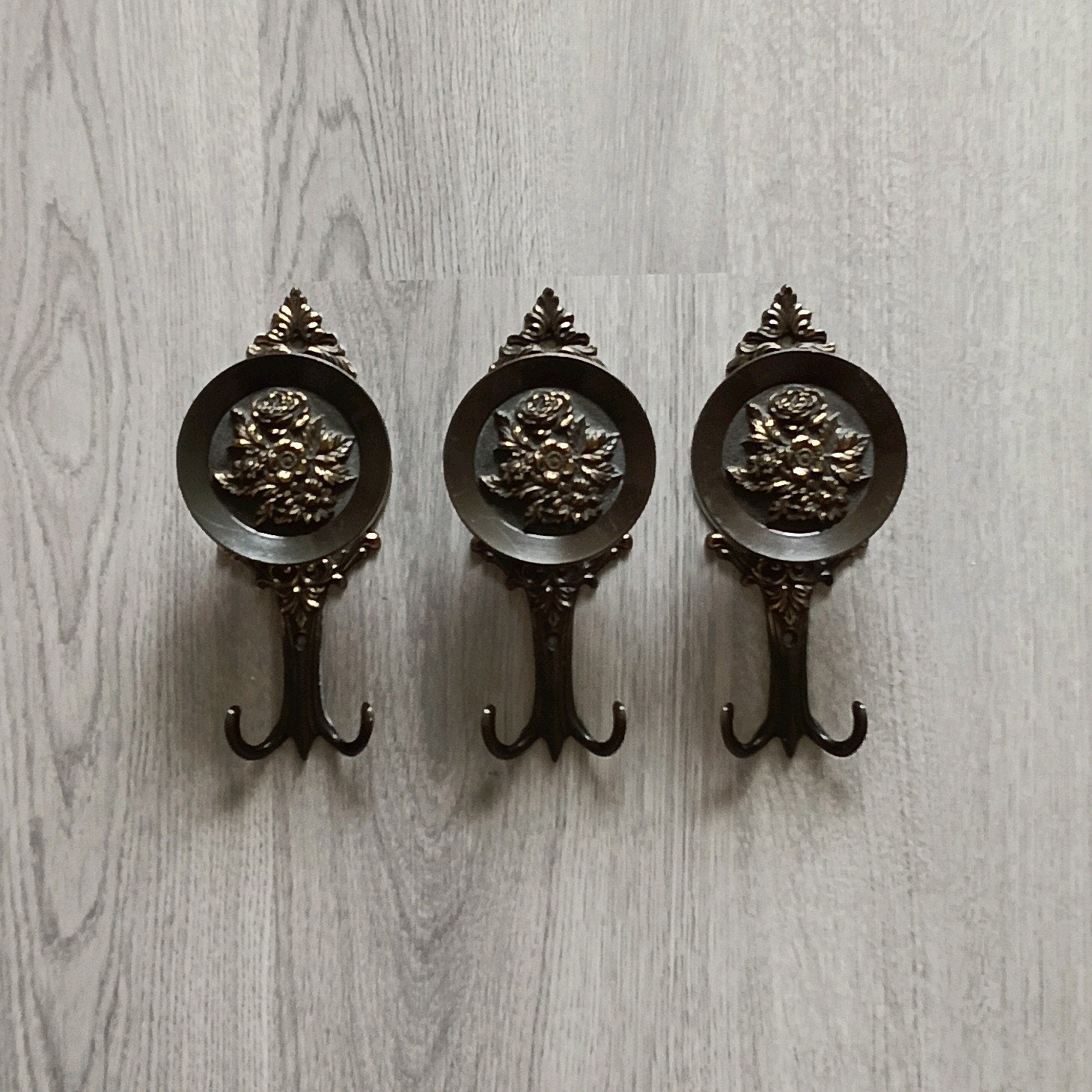 Messing hangers 20 cm set, Antiek en Kunst, Ophalen of Verzenden