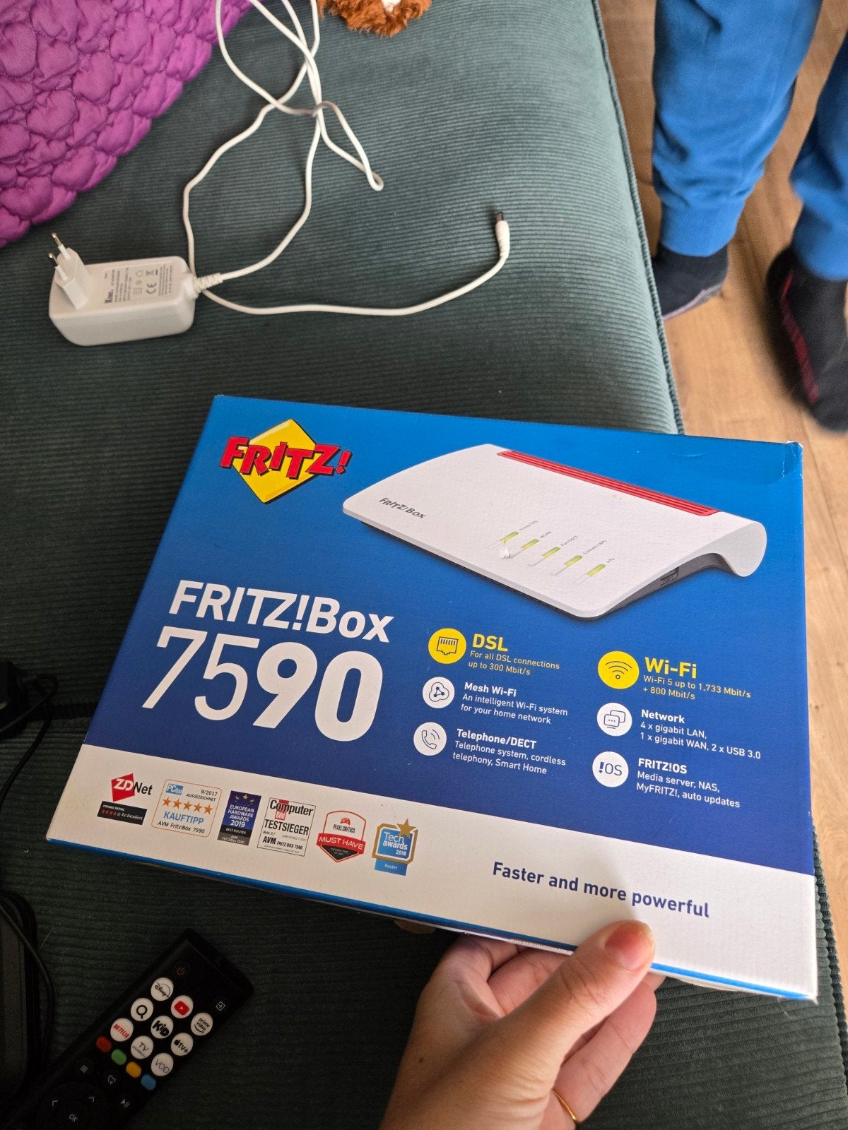 FRITZ! FRITZ!Box, Computers en Software, Netwerk switches, Ophalen of Verzenden