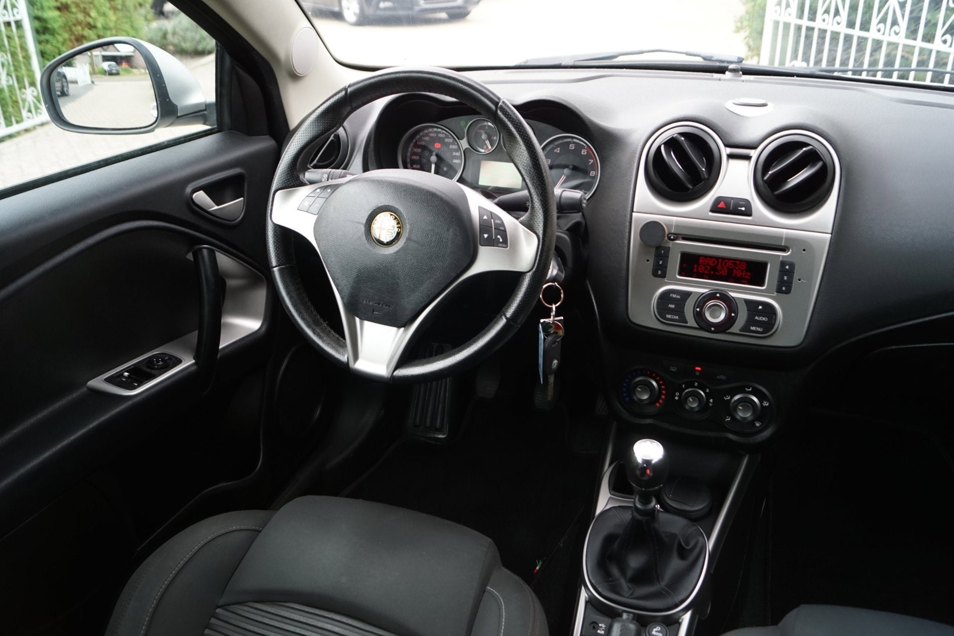 Alfa Romeo MiTo 1.4 Progression Airco Elektrische Ramen en S, Auto's, Voorwielaandrijving, Euro 5, Stof, Gebruikt