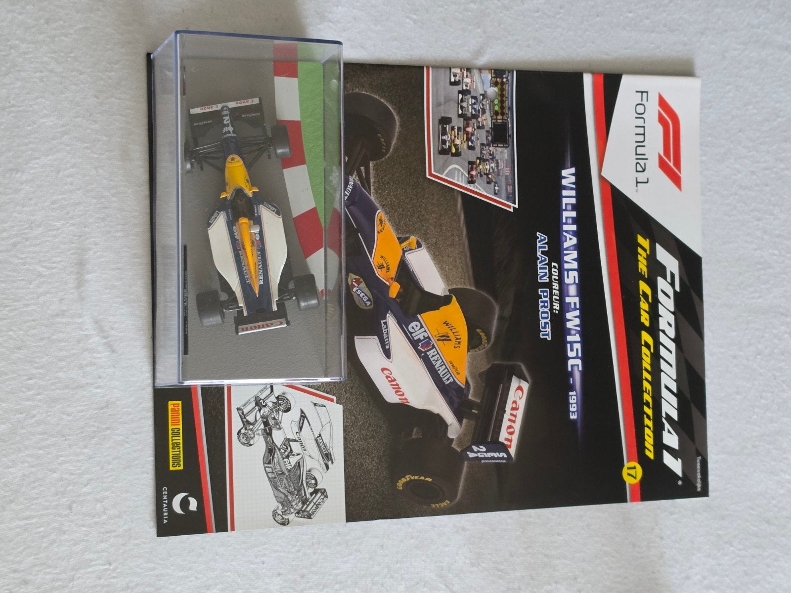 Williams FW15C Alain Prost Formule 1 modelauto, Ophalen of Verzenden, Zo goed als nieuw, Auto, Overige merken