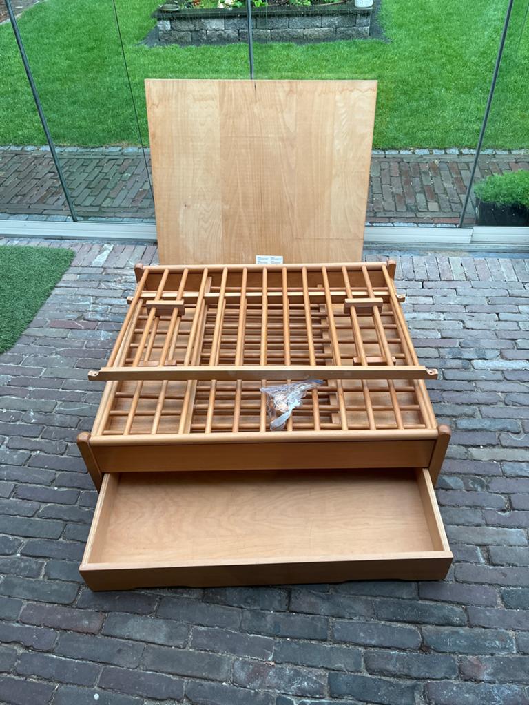 Nette houten box met lade - Gratis af te halen!, Kinderen en Baby's, Ophalen, Zo goed als nieuw, Rechthoekig, Lade