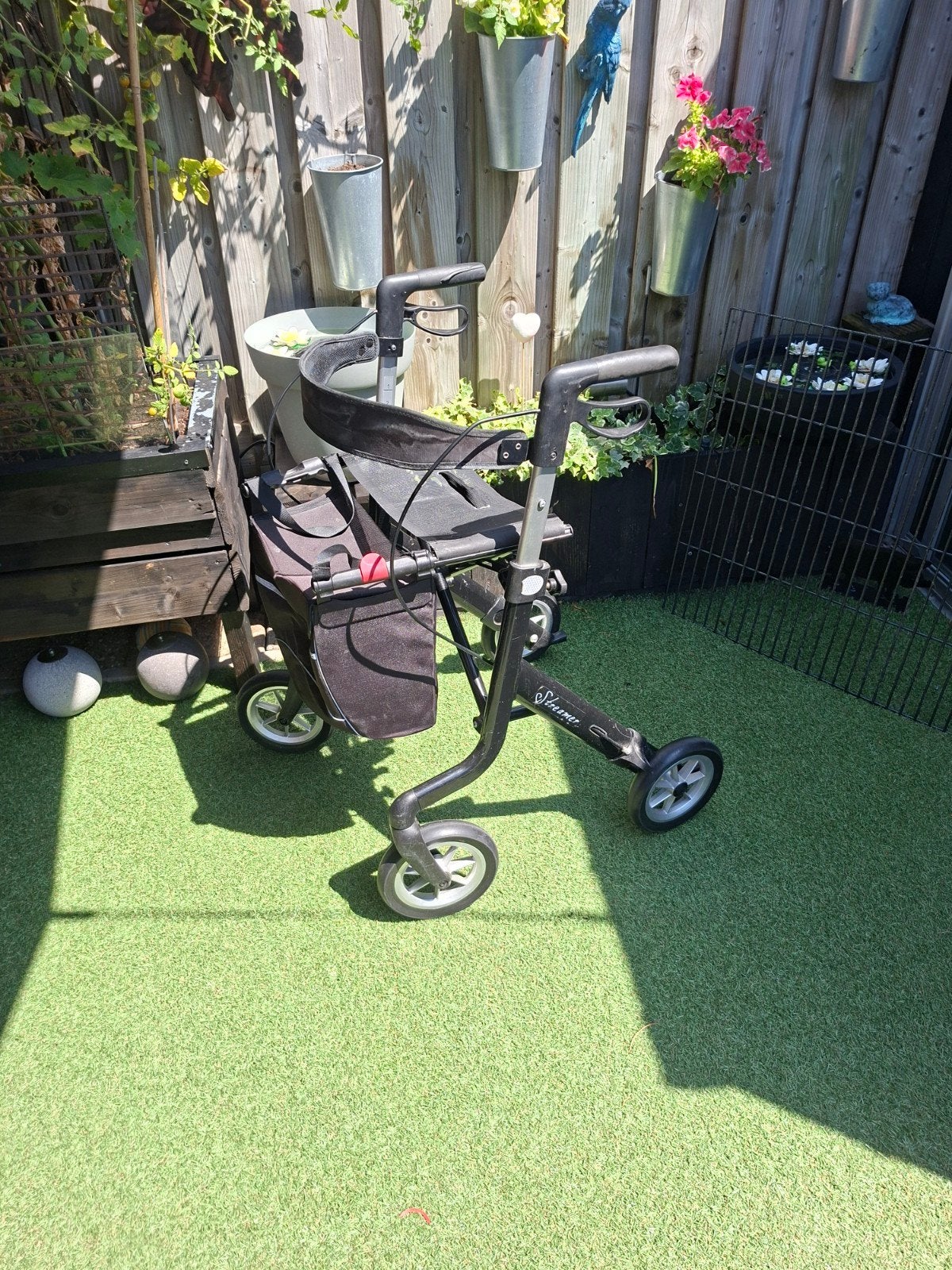 Rollator met tas, Diversen, Ophalen, Opvouwbaar