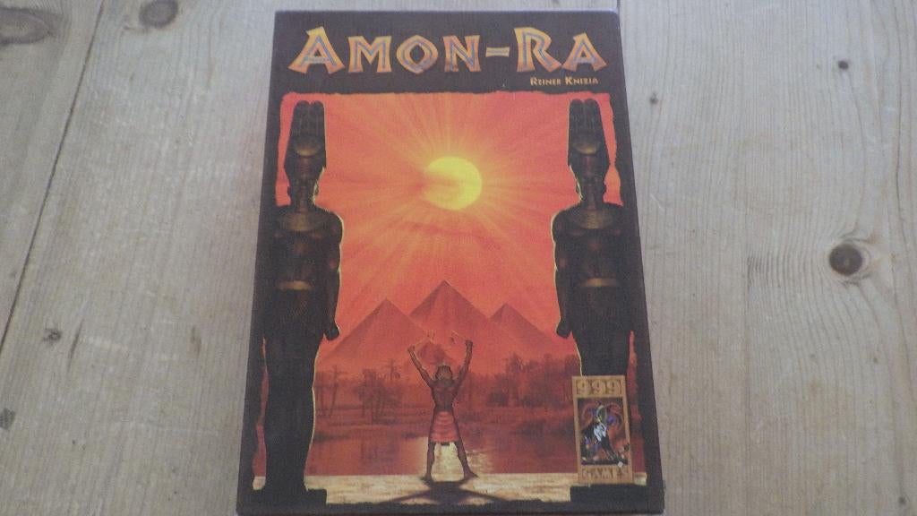 Amon-ra 999 GAMES, Hobby en Vrije tijd, Gezelschapsspellen | Bordspellen, Ophalen of Verzenden, Zo goed als nieuw