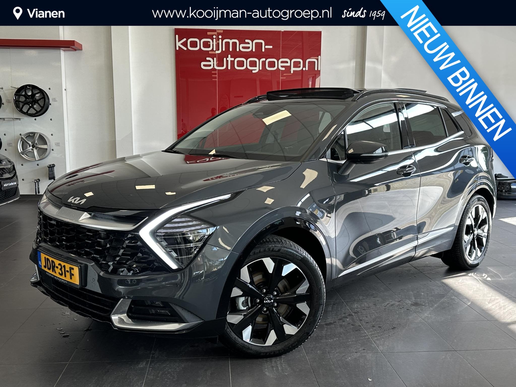 Kia Sportage 1.6 T-GDi Plug-in Hybrid AWD DynamicPlusLine, Auto's, Automaat, 14 kWh, Gebruikt, Euro 6