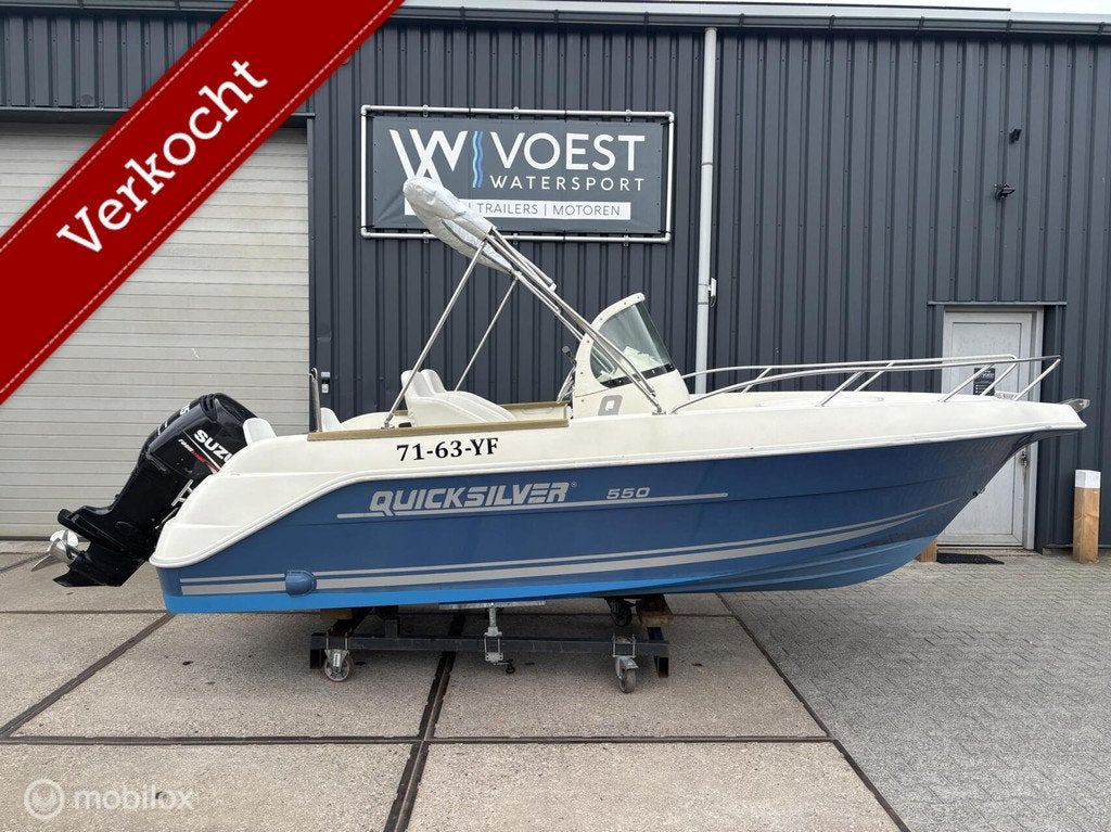 QuickSilver 550 console boot / 115 PK Suzuki (2012), Overige brandstoffen, 70 pk of meer