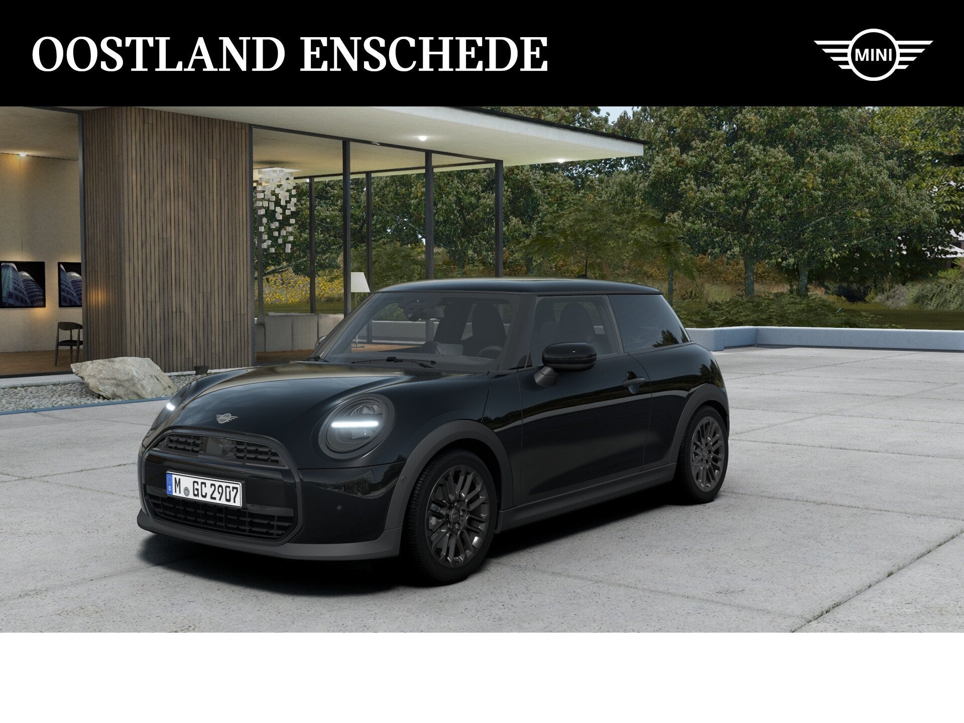 MINI Hatchback Cooper C Automaat / Blackyard / 17" U-Spoke g