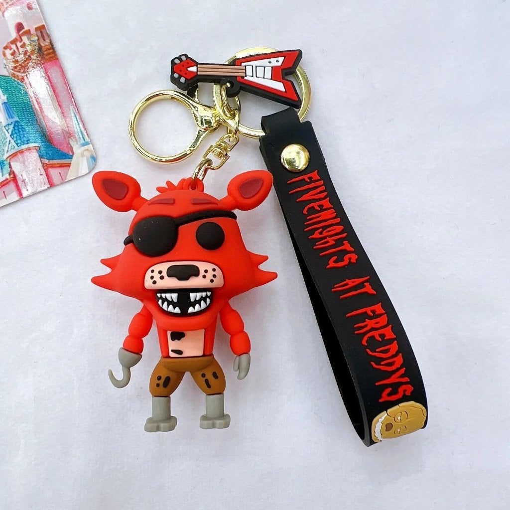Five nights at Freddy's sleutelhanger set 5 stuks, Ophalen of Verzenden, Nieuw