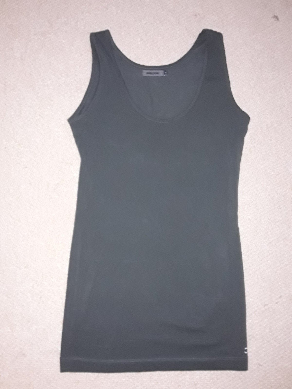 Donkergroene Moscow top mt L, Maat 42/44 (L), Ophalen of Verzenden, Zonder mouw, Groen
