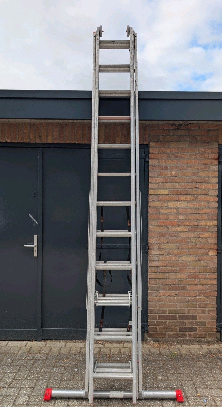 ALTREX 3x12,SCHUIFLADDER,LADDER,REFORMLADDER,TRAP, Doe-het-zelf en Verbouw, Ladders en Trappen, Ophalen, Gebruikt, Ladder, Opvouwbaar of Inschuifbaar