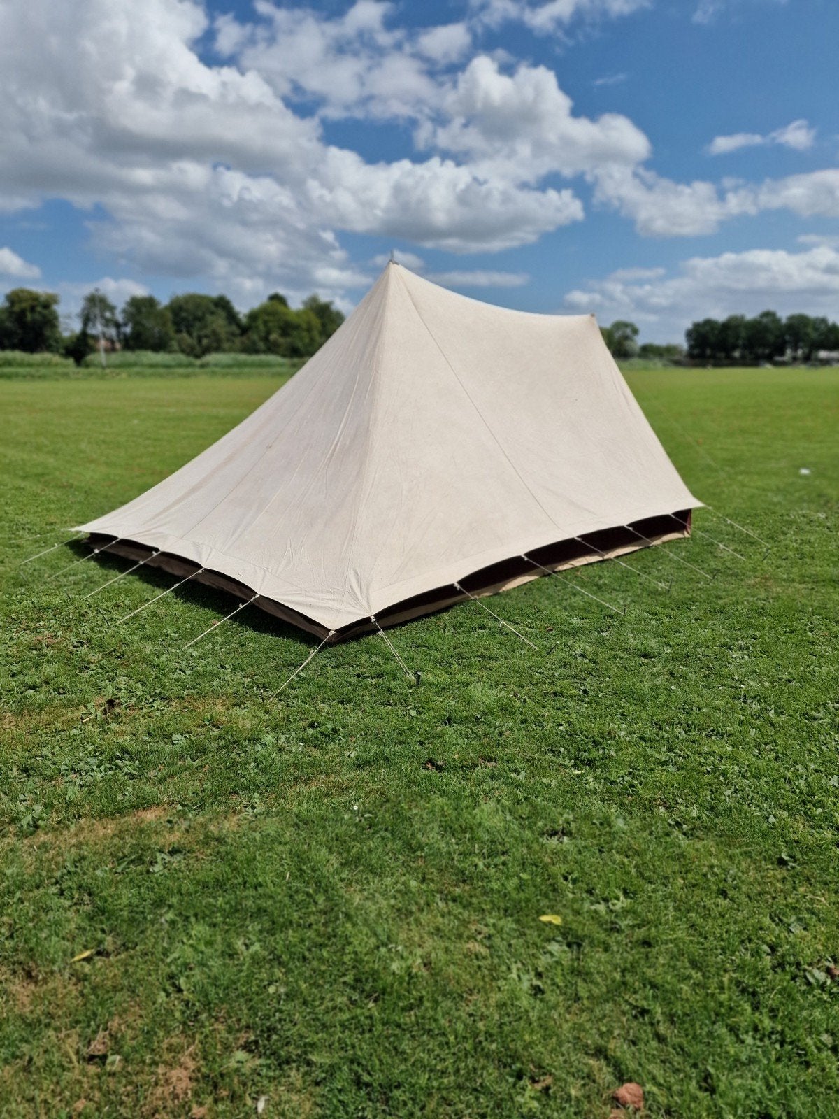 Vintage Piramidetent - Ten Cate doek - ESVO - De Waard, Caravans en Kamperen, Ophalen, Gebruikt