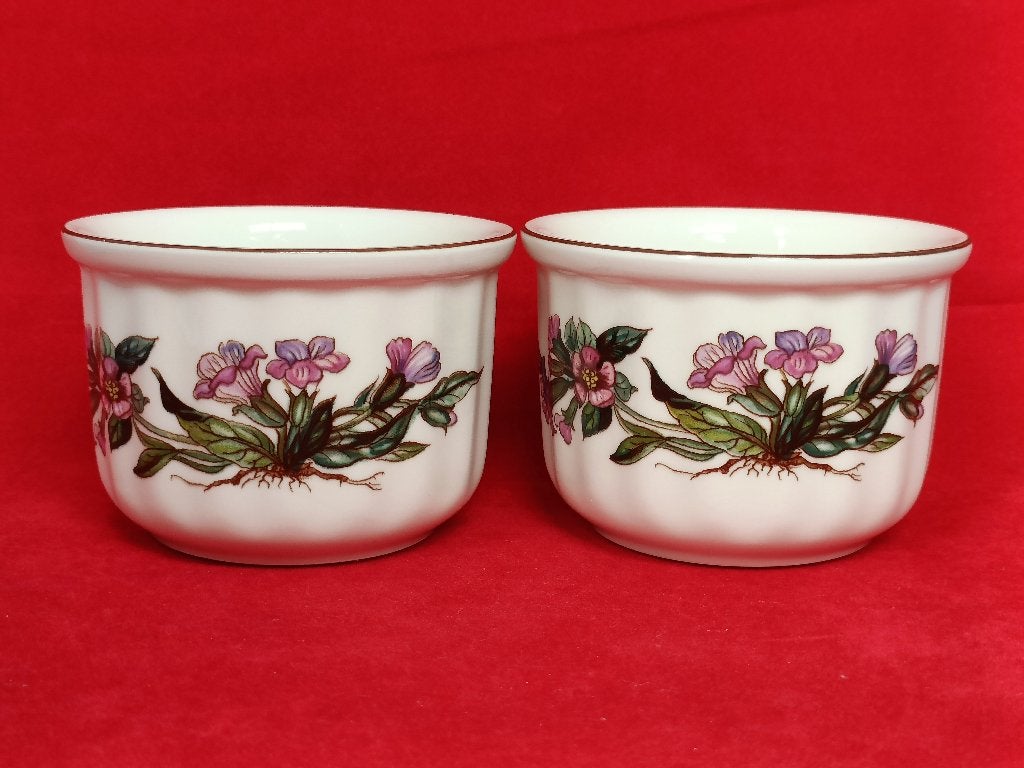 Villeroy & Boch Botanica - 2 ramekins / ronde ovenschaaltjes, Villeroy & Boch, Ophalen of Verzenden, Overige stijlen, Porselein