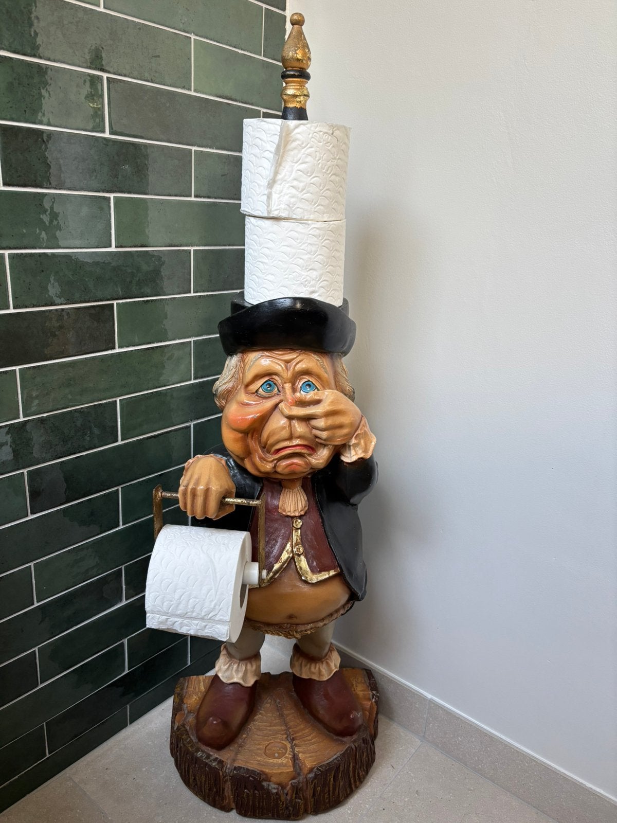 Laaf - toiletrolhouder, Verzamelen, Efteling, Gebruikt, Beeldje of Poppetje, Ophalen