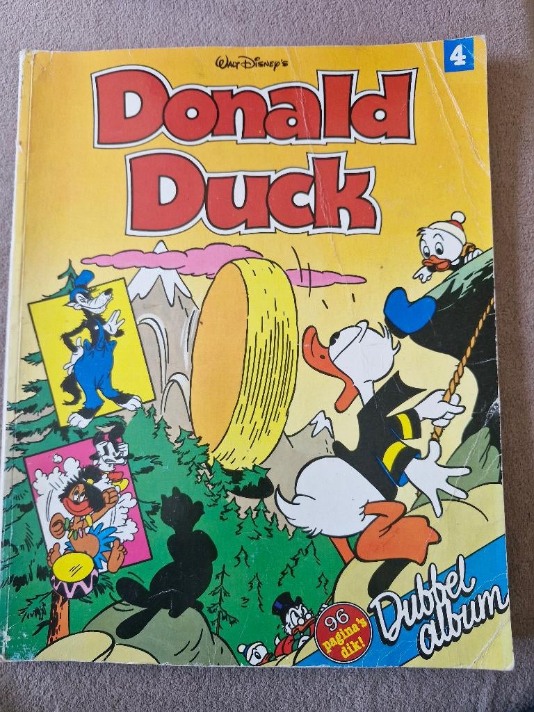 Donald Duck dubbelalbum, Boeken, Eén stripboek, Ophalen of Verzenden, Gelezen