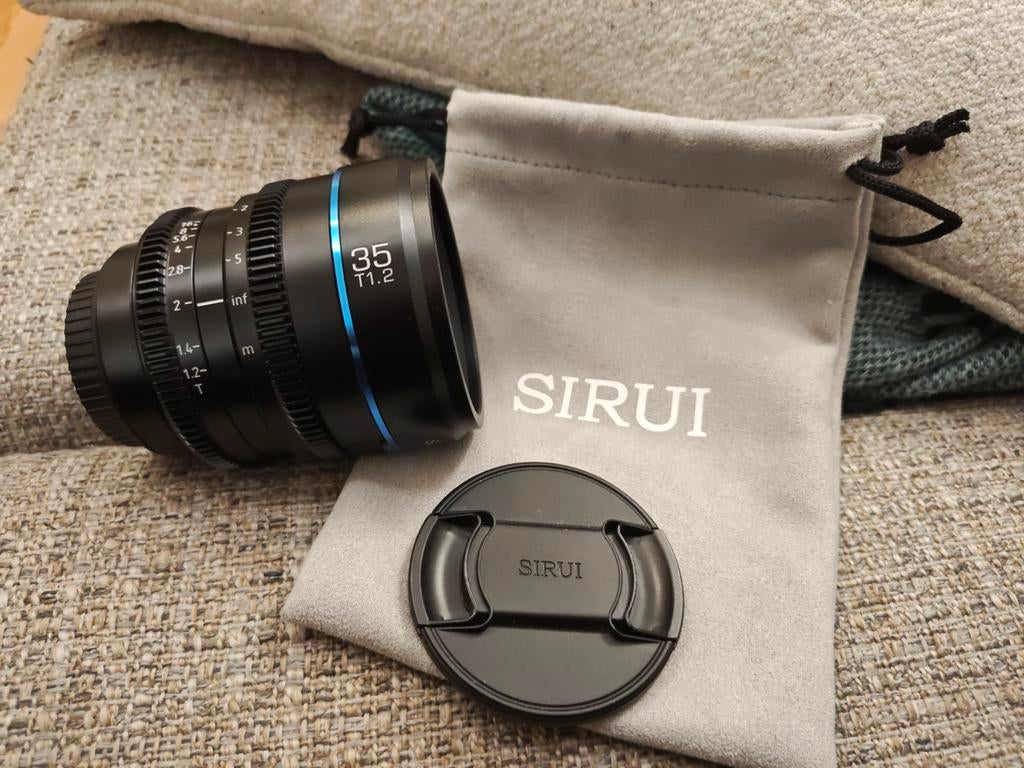 Sirui 35mm T1.2 Cine Lens - Sony - Zo goed als nieuw, Audio, Tv en Foto, Fotografie | Lenzen en Objectieven, Ophalen of Verzenden